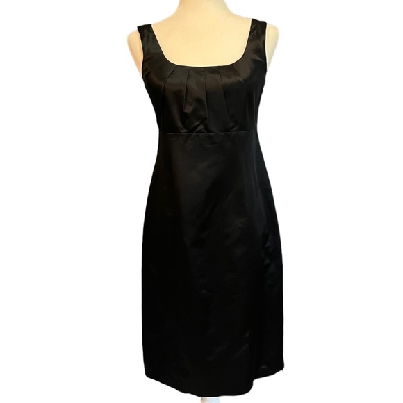 Banana Republic Dresses & Skirts - Banana Republic Satin Silk Blend Dress Black Size 4